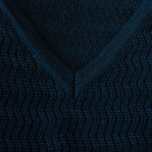 Joop! Deep Navy Blue JK-18 Nathan V-Neck Sweater - Picture 2 of 10